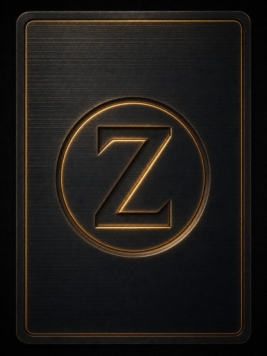 A sealed ZENTINELS card, face down
